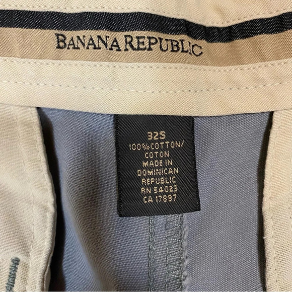 Banana Republic Original Clothing Men's Cotton Cargo Shorts Jeans Grey Size 32S - Picture 9 of 14